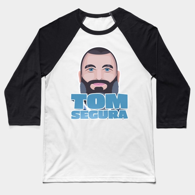 Tom Segura Icon - Your Mom's House Podcast Fan Design Baseball T-Shirt by Ina